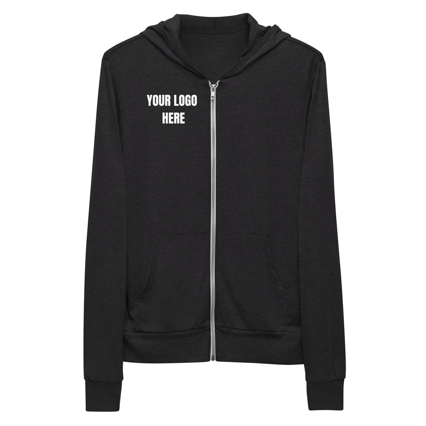 Unisex zip hoodie