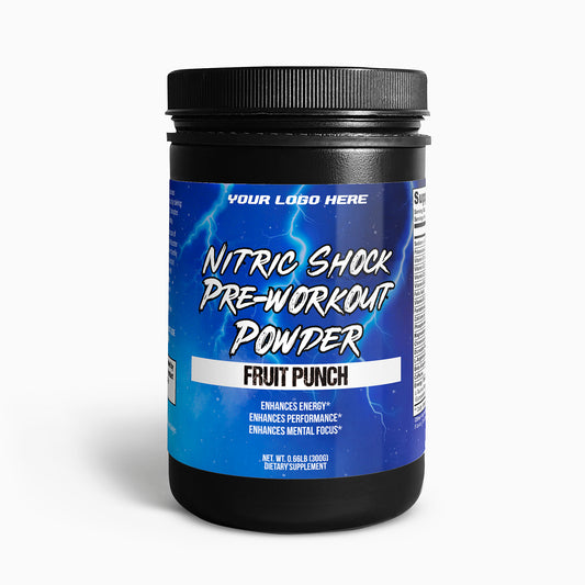 Nitric Shock Pre-Workout Powder (Fruit Punch)