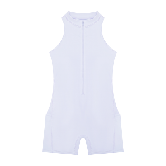 Women’s Quarter-Zip Yoga Romper