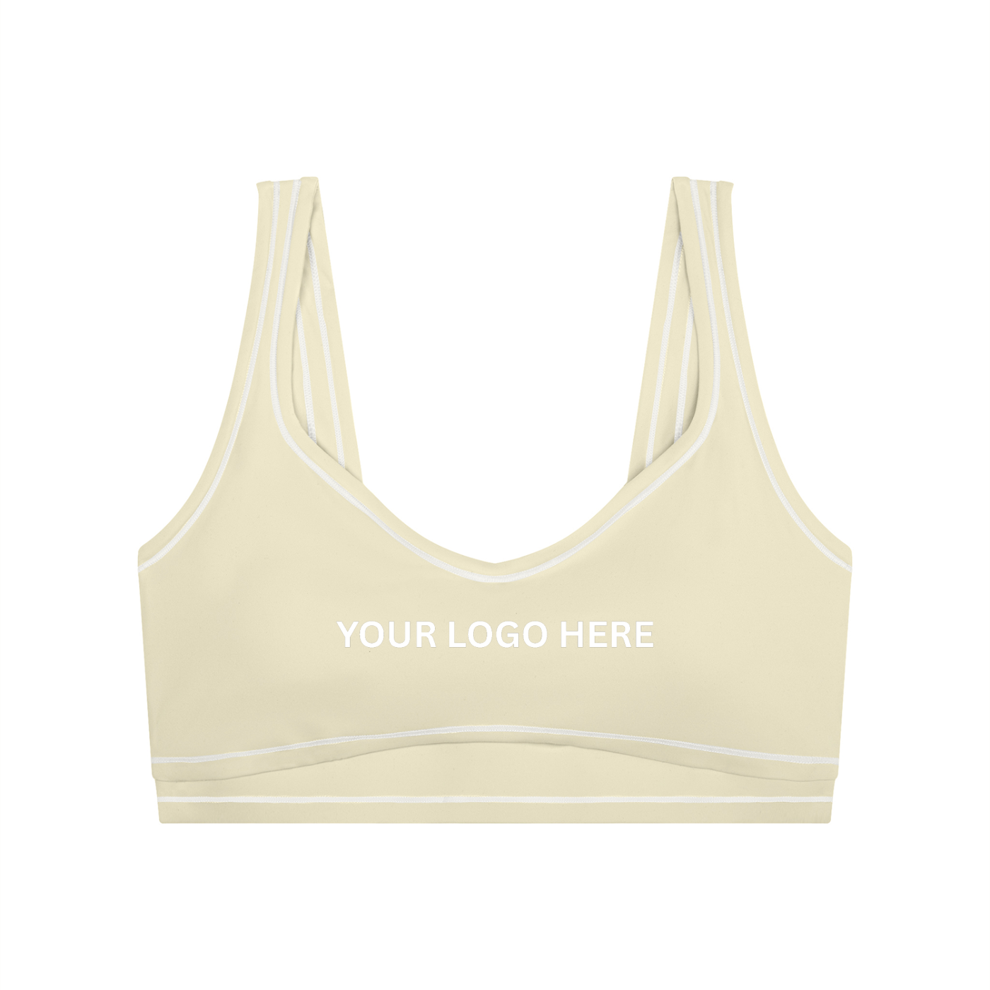 Women’s Topstitching Yoga Sports Bra