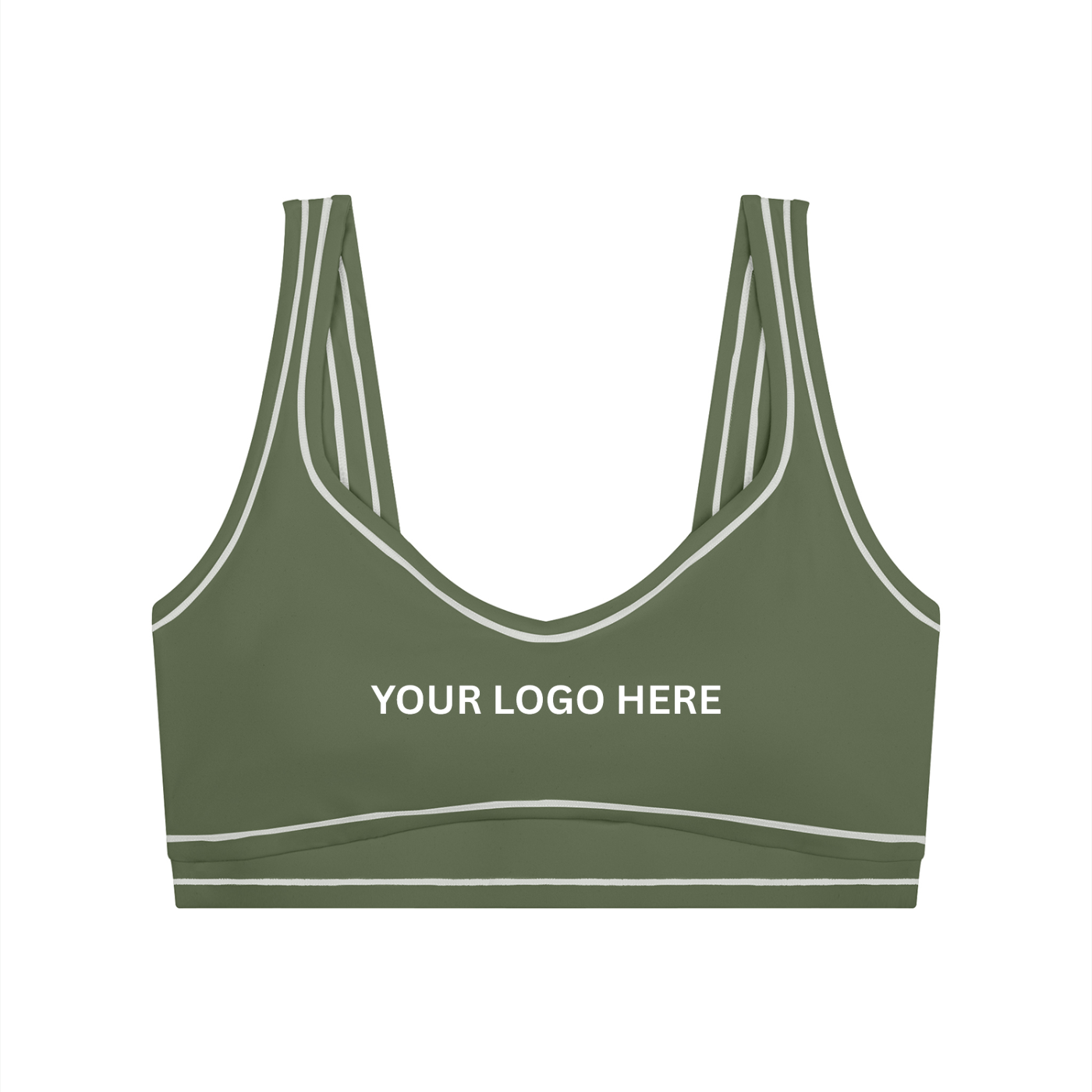 Women’s Topstitching Yoga Sports Bra