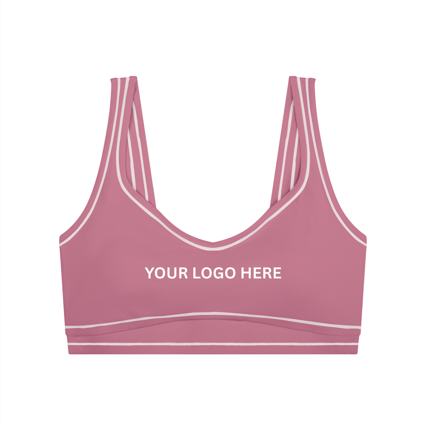 Women’s Topstitching Yoga Sports Bra