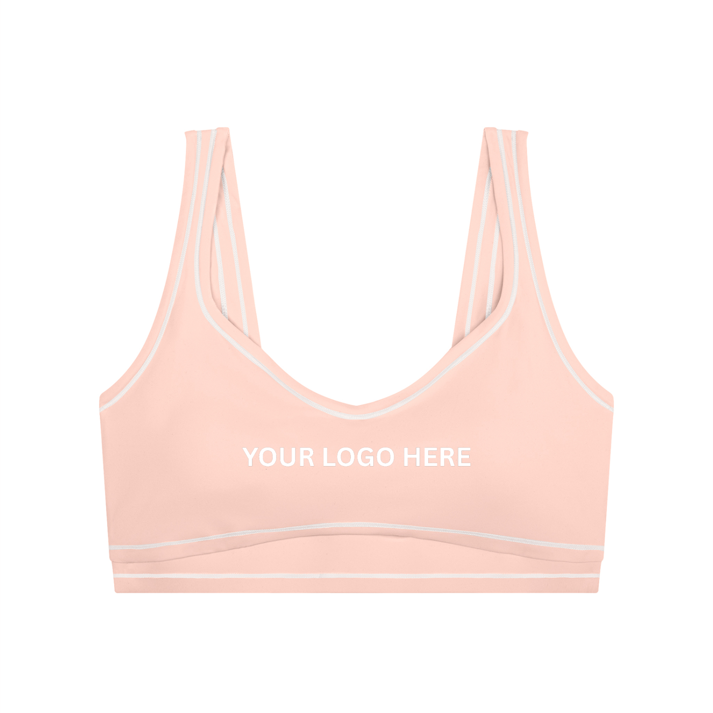 Women’s Topstitching Yoga Sports Bra