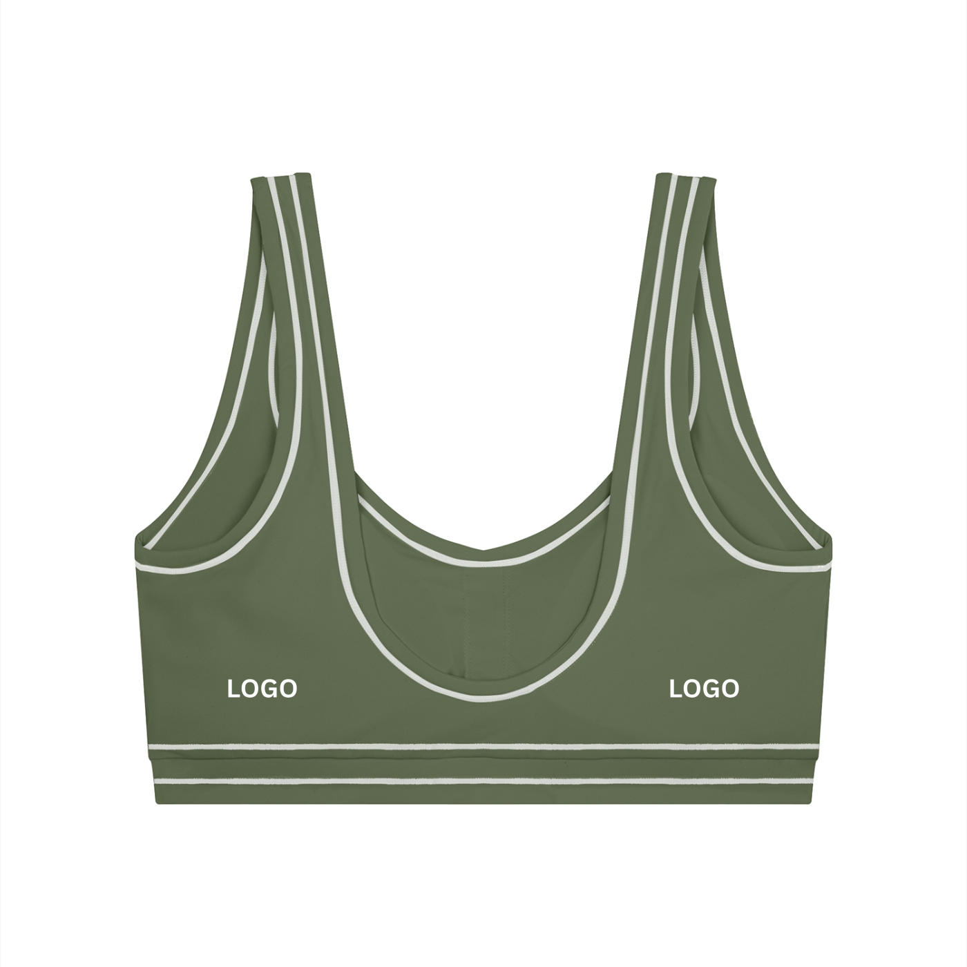 Women’s Topstitching Yoga Sports Bra