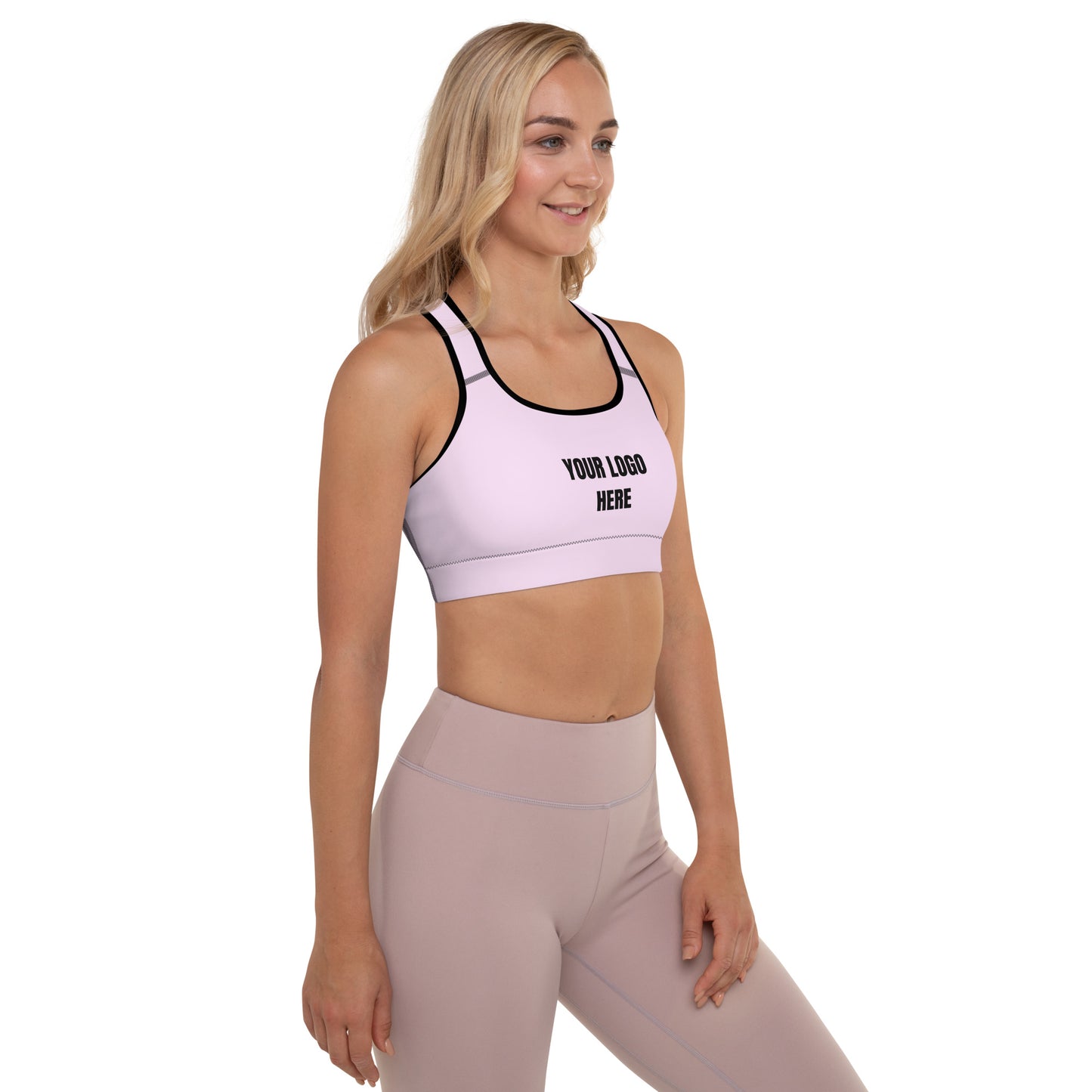 All-Over Print - Padded Sports Bra