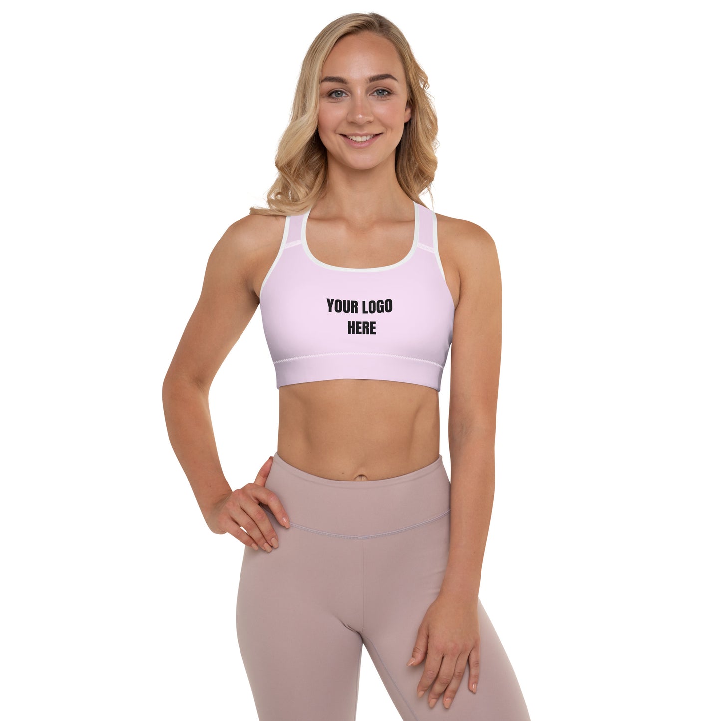 All-Over Print - Padded Sports Bra