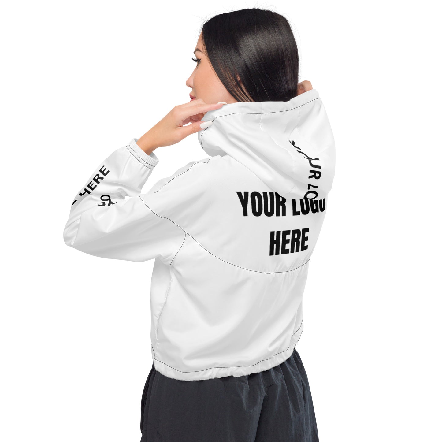 Women’s Any Color cropped windbreaker