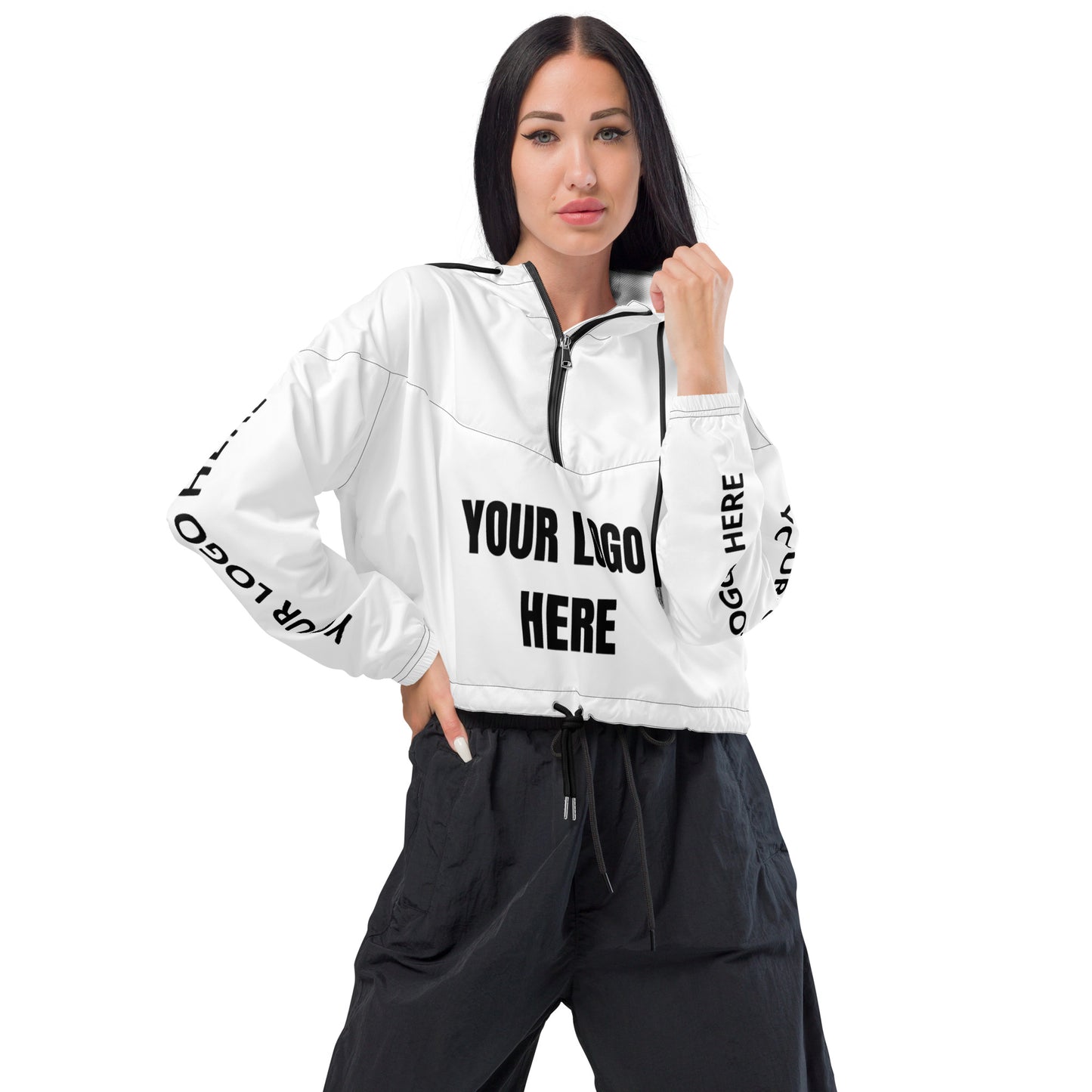 Women’s Any Color cropped windbreaker