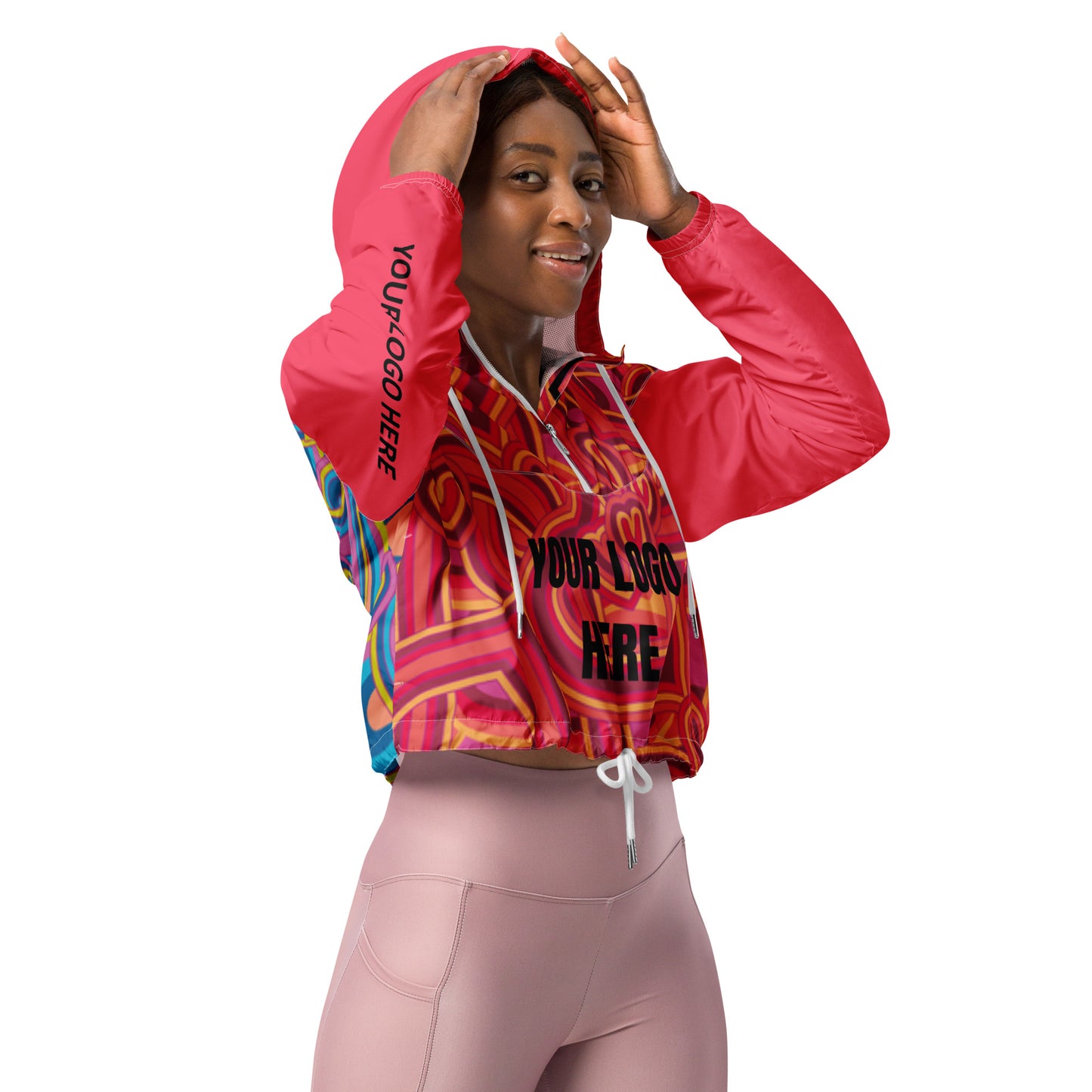 Women’s cropped windbreaker