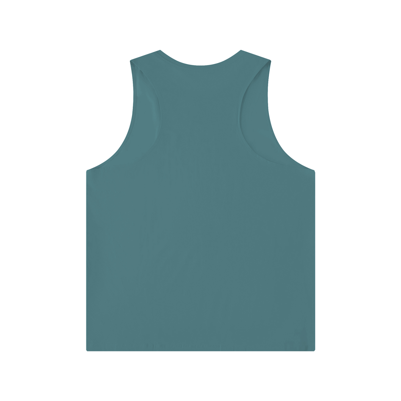 Men's Solid Color Crewneck Tank Top