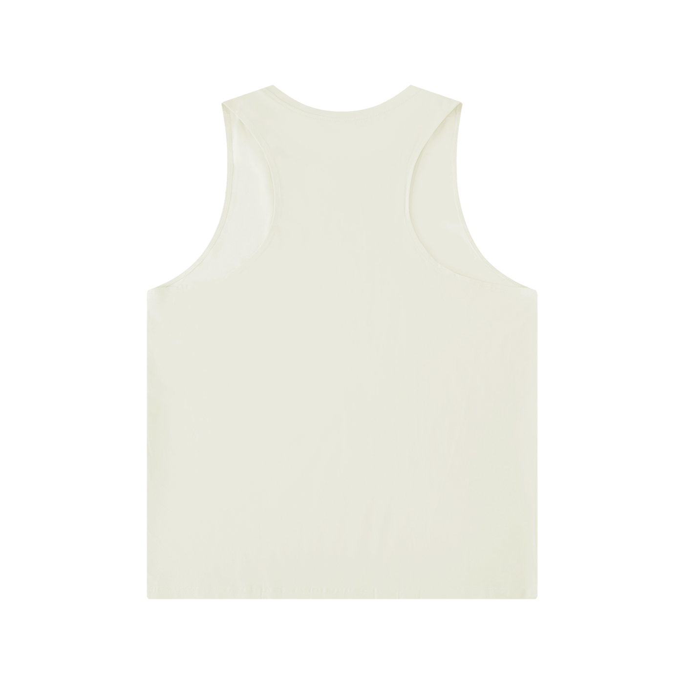 Men's Solid Color Crewneck Tank Top