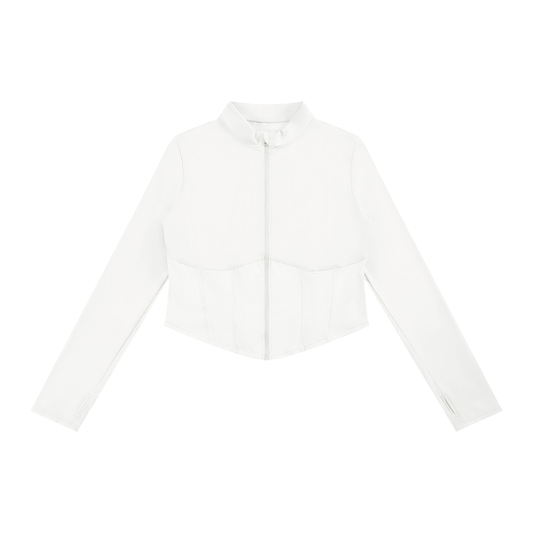 Women's Slim Fit Full-Zip Yoga Jacket