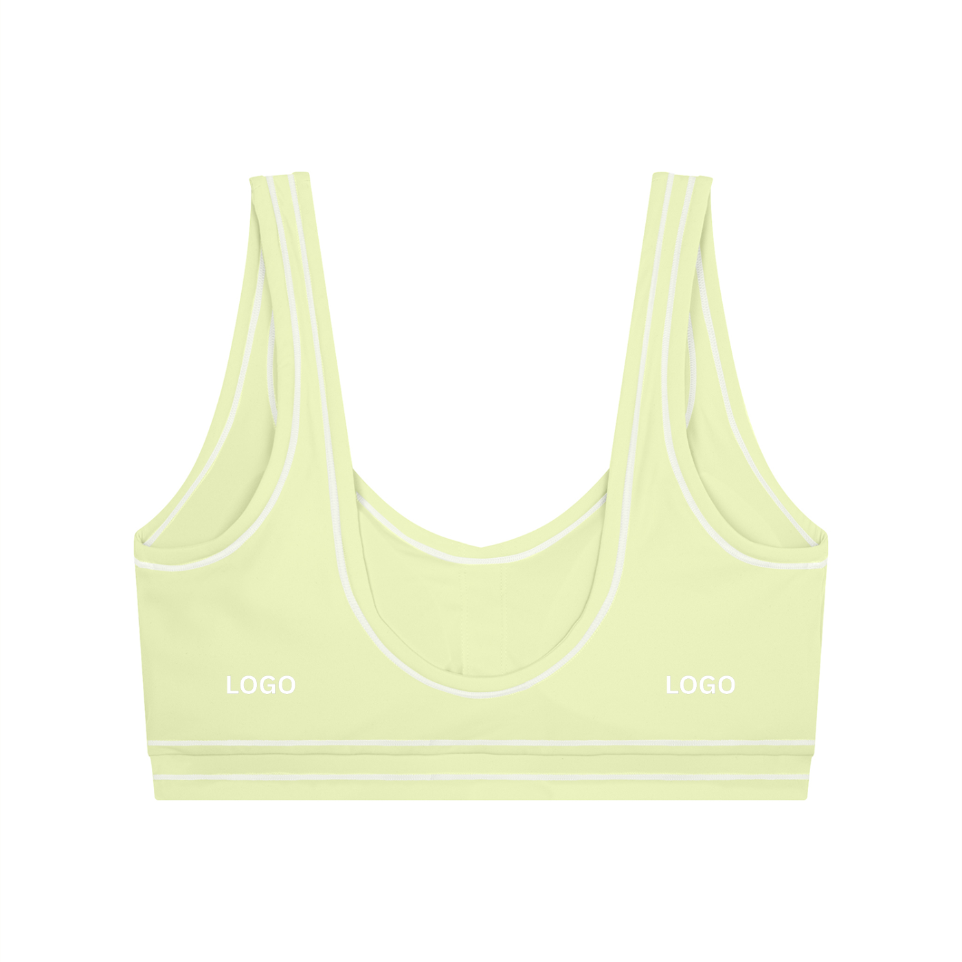 Women’s Topstitching Yoga Sports Bra