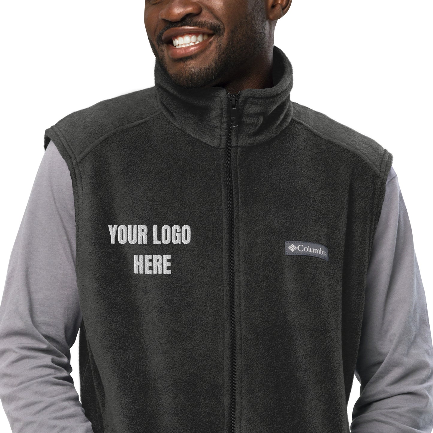 Men’s Columbia fleece vest