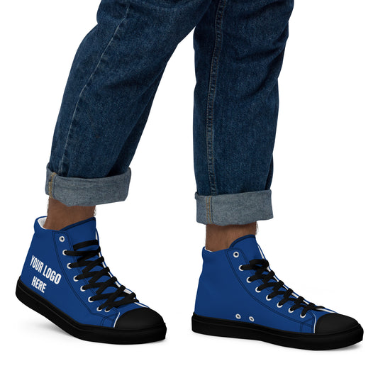 Men’s Any Color high top canvas shoes