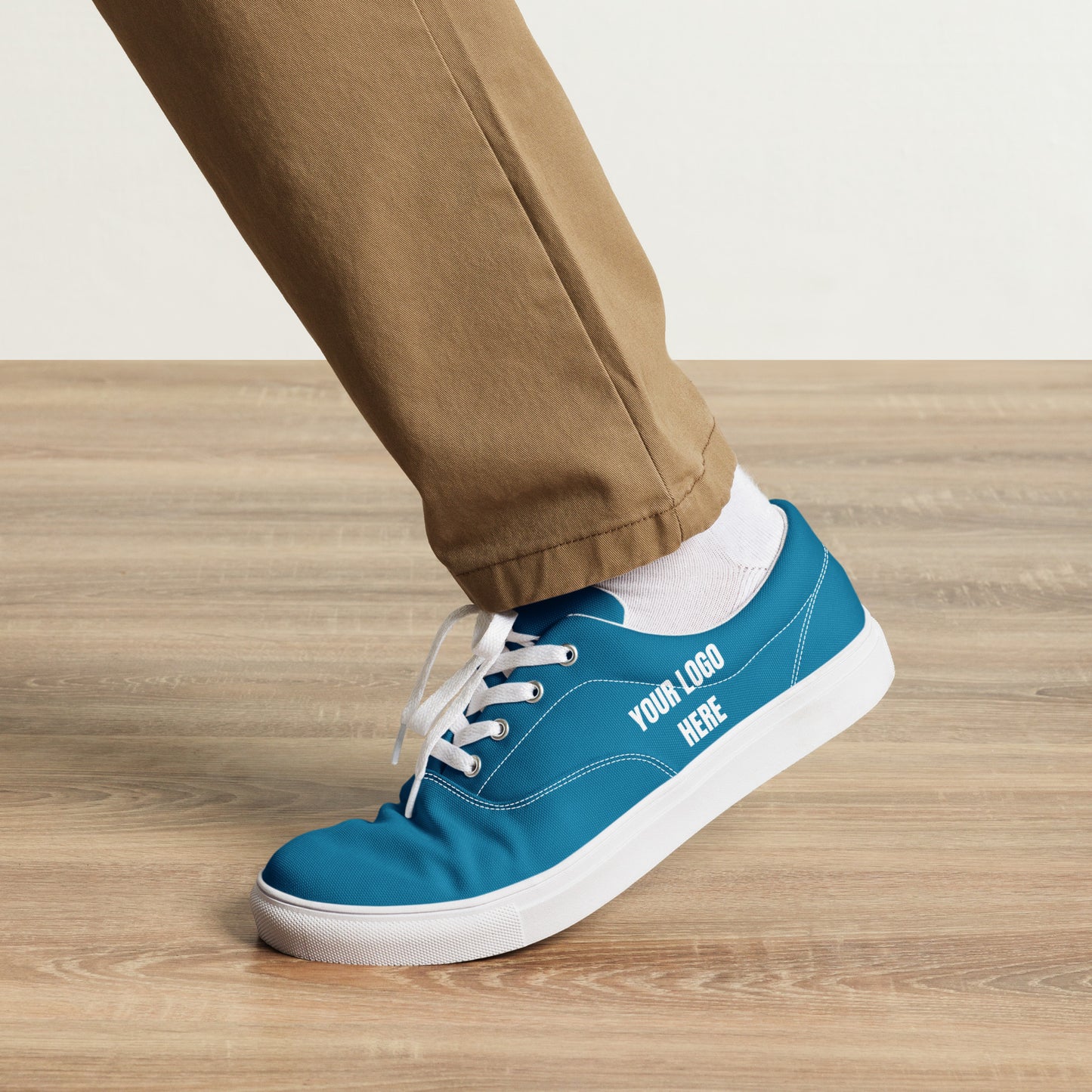 Men’s Any Color lace-up canvas shoes