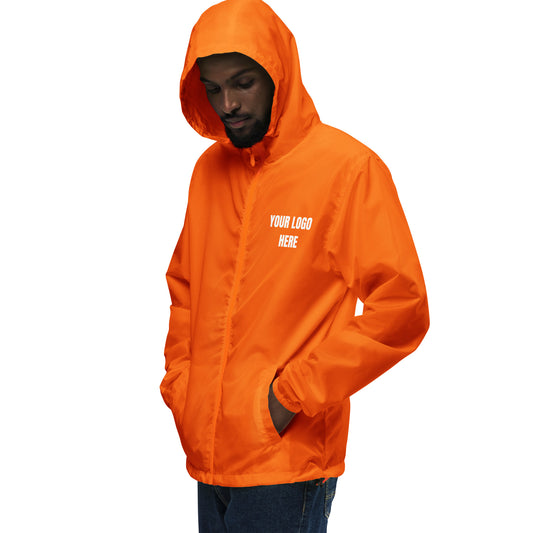 Unisex lightweight zip up windbreaker