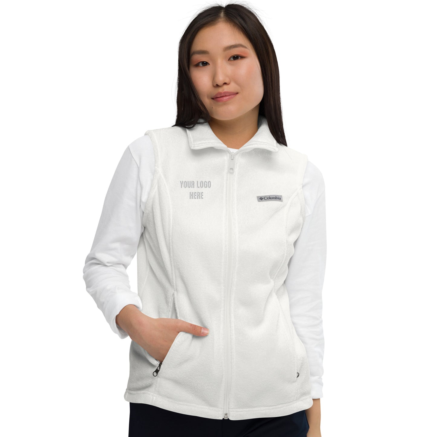 Women’s Columbia fleece vest